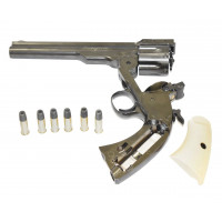 Пневматический револьвер ASG Schofield 6" Steel Grey Пневматический револьвер ASG Schofield 6" Steel Grey