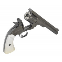 Пневматический револьвер ASG Schofield 6" Steel Grey Пневматический револьвер ASG Schofield 6" Steel Grey