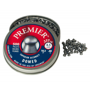 Пули Crosman Premier Domed 4,5 мм, 0,68 грамм, 500 штук